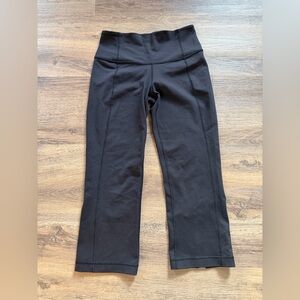 lululemon athletica Charcoal Cropped Leggings
